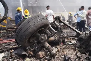 Imagen Filtran imágenes del accidente del avión de Air India (+Video)