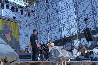 Imagen Artistas realizan pruebas previo al Salsa Fest 2025 