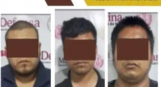Imagen Dan prisión preventiva a 3 sujetos por agredir a policías en Catemaco