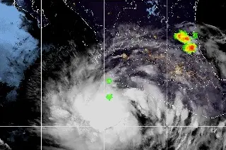 Imagen Activan alerta amarilla por tormenta tropical 'Dalila' en Guerrero, Michoacán, Oaxaca, Jalisco y Colima