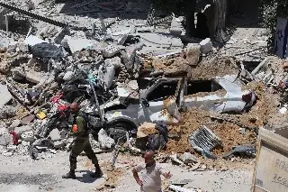 Imagen Irán lanza nuevos ataques contra Israel; misiles impactan varios edificios