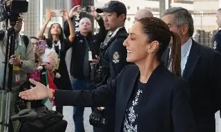 Imagen Sheinbaum llega a Canadá para participar en Cumbre de Líderes del G7