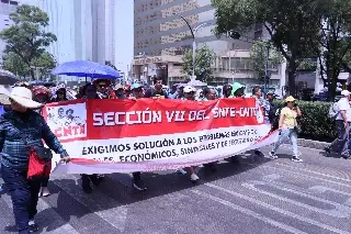Imagen Sheinbaum reducirá la edad de jubilación tras protestas de CNTE