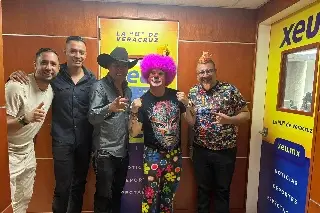 Imagen Platanito Show, Alma Sureña y Gato Ulacia visitan XEU e invitan a show de comedia en Veracruz 
