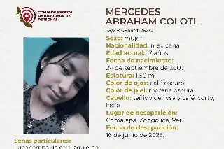 Imagen Reportan la desaparición de cuatro personas, una menor entre ellas, en el municipio de Zongolica