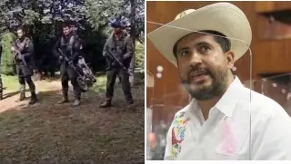 Imagen Alcalde de Uruapan revela video de supuesto narcocampamento de entrenamiento