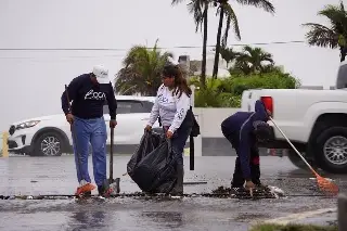 Imagen Cuadrillas atienden afectaciones por lluvias en Boca del Río