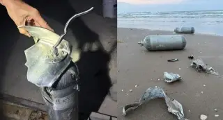Imagen Contaminan playa desechos de experimento fallido de SpaceX, las empresa de Elon Musk