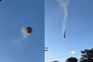Imagen Al menos 8 muertos al caer un globo aerostático en Brasil