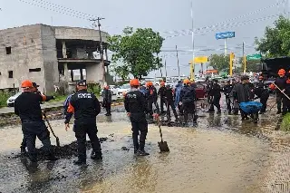Imagen SSP despliega Plan Tajín ante lluvias en Veracruz