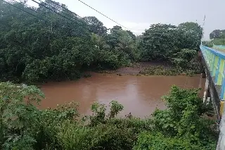 Imagen Se desborda Río Jamapa a la altura de El Tejar, reporta Conagua; así están los ríos en Veracruz 