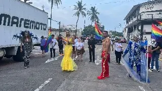 Imagen Gran rumbata de carnaval para coronar  a la corte real de la comunidad LGBTIQ+ en Veracruz 