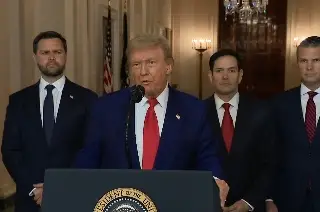 Imagen 'Habrá paz o habrá una tragedia para Irán': advierte Trump