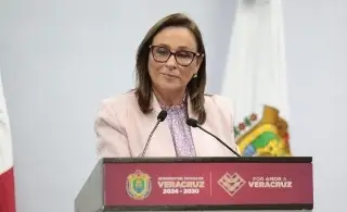 Imagen 'Se está desfogando en forma controlada la presa Chicayán', al norte de Veracruz: Rocío Nahle