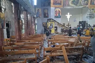 Imagen Deja 25 muertos ataque suicida con explosivos en iglesia ortodoxa en Damasco