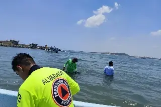 Imagen Esto se sabe de menor de edad que fue arrastrado por el mar en Alvarado