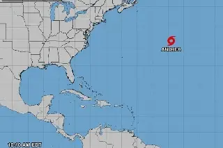 Imagen Se forma 'Andrea', el primer ciclón del Atlántico