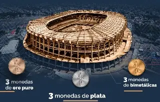 Imagen Aprueban diputados diseño de 9 monedas conmemorativas del Mundial 2026 