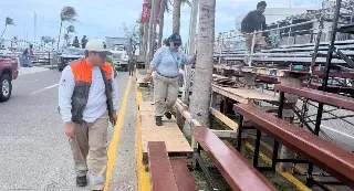 Imagen Revisa protección civil la seguridad de las gradas de Carnaval en Veracruz 