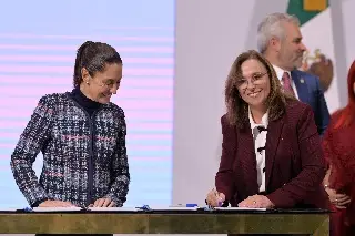 Imagen Rocío Nahle firma convenio con Gobierno Federal para instalar Polo de Desarrollo en Tuxpan