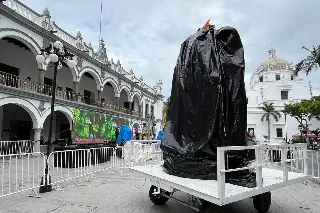 Imagen Llega el mal humor al zócalo de Veracruz; hoy será quemado 
