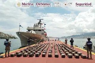 Imagen Aseguran submarino con más de 3.5 toneladas de cocaína frente a costas de Guerrero