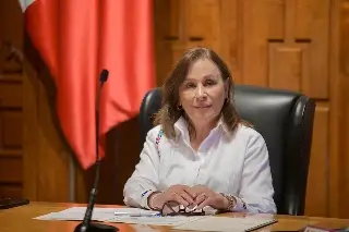 Imagen Rocío Nahle llama población del norte de Veracruz a resguardarse por tormenta Barry