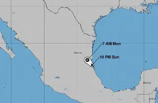 Imagen Tormenta 'Barry' tocó tierra en Tampico Alto: PC de Veracruz