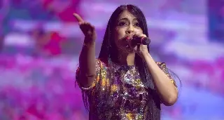 Imagen Veracruzana Belén Montalvo triunfa como voz principal con Los Ángeles Azules