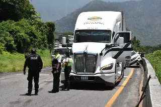 Imagen Se registra carambola en autopista de Veracruz