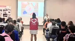 Continúa la Cruz Roja con programa de apoyo a la salud mental en Veracruz