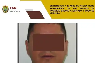 Imagen Lo sentencian a 66 años de cárcel por asesinato de 10 personas y robo de carro en Xalapa
