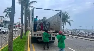 Imagen Así van los avances en el retiro de las gradas del carnaval en Veracruz 