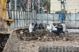 Fiscalía investiga restos óseos hallados en predio de Paseo de la Reforma en CDMX
