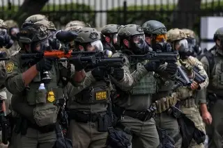 Imagen SRE activa protocolos ante redadas en California, EU