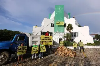 Imagen México niega que haya dado permisos para extraer mineral pétreo en Tulum