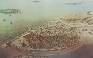 Así era la antigua muralla que rodeaba Veracruz; un día como hoy comenzó su derribo