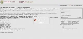 Imagen Plataforma de control escolar, fuera de servicio este miércoles, informa SEV