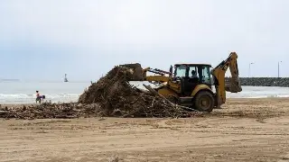 Imagen Retiran toneladas de basura en playas al norte de Veracruz 