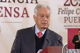 Imagen Manuel Bartlett visitó a un ex colaborador en Palacio Nacional, aclara Sheinbaum