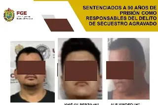 Imagen Sentenciados a 90 años de cárcel por secuestro agravado en Chiconquiaco, Veracruz 