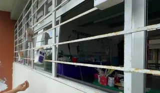 Imagen En pleno inicio de vacaciones, roban escuela al norte de Veracruz; esto se llevaron 