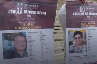 Imagen Exigen justicia por padres desaparecidos en José Azueta, Veracruz
