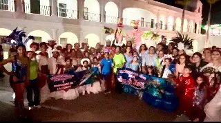 Imagen Realizan papaqui por las fiestas de Santa Ana por primera vez en Boca del Río 