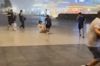 Imagen Así arrastró a las personas el tifón Wipha en China (+Video)