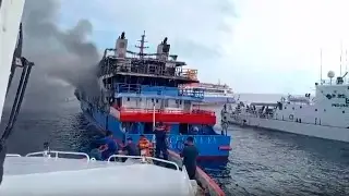 Imagen Incendio en ferry deja 5 muertos y casi 300 evacuados en costas de Indonesia