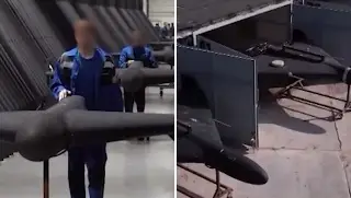 Imagen Revelan mega fábrica secreta rusa donde arman drones kamikaze