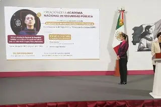 Imagen México crea una Academia Nacional de Seguridad Pública para unificar la formación policial