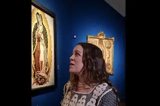 Imagen Natalia Lafourcade canta ante la Virgen de Guadalupe en el Museo del Prado (+Video)
