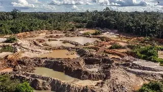 Imagen Greenpeace alerta por aumento de la minería ilegal en la Amazonía brasileña